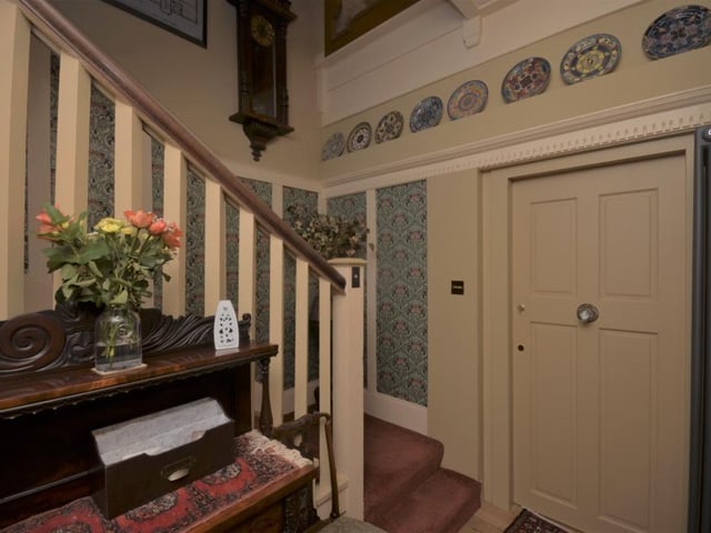 Hall and staircase.