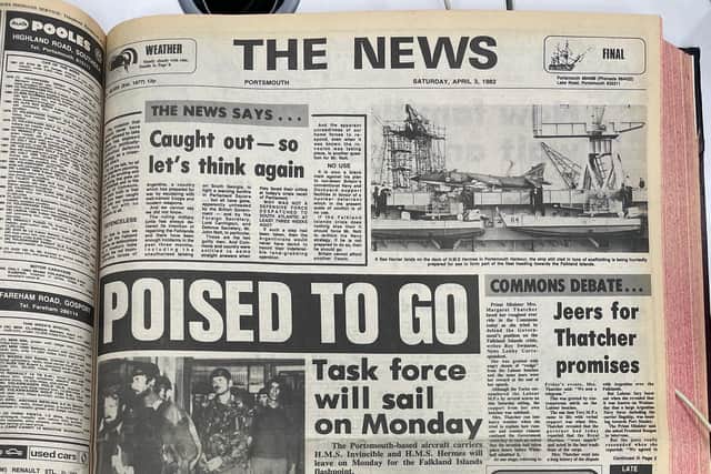 The News on April 3, 1982