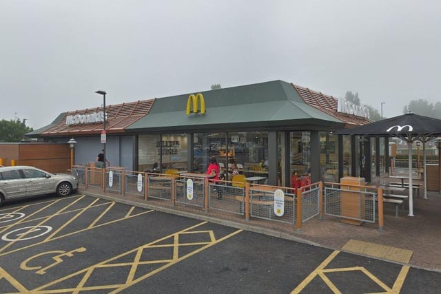 This McDonald's restaurant in the Ocean Retail Park has a 4.3 star rating on Google based on 2,212 reviews. Picture credit: Google Street View