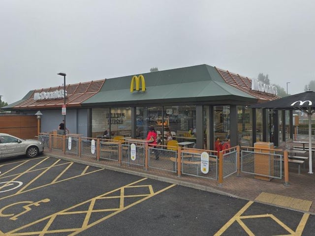 This McDonald's restaurant in the Ocean Retail Park has a 4.3 star rating on Google based on 2,212 reviews. Picture credit: Google Street View