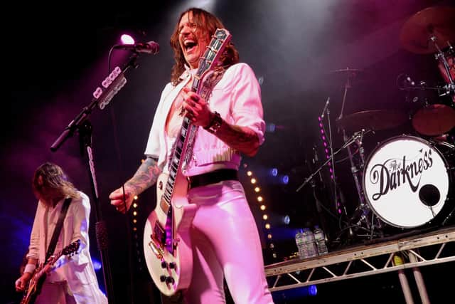 The Darkness at The Pyramids in December 2019. Picture by Paul Windsor