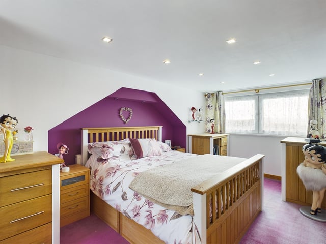 This four-bedroom terraced house is on the market for £380,000. it is listed by Chinneck Shaw.