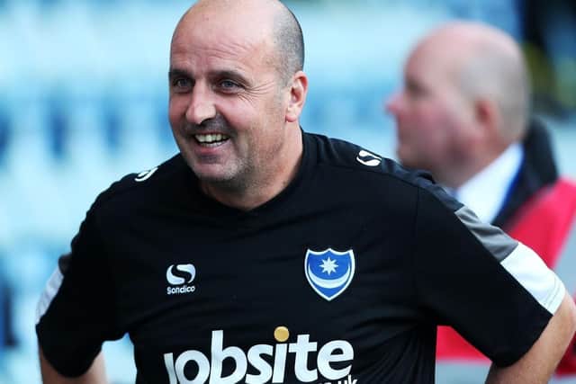 Former Pompey boss Paul Cook.