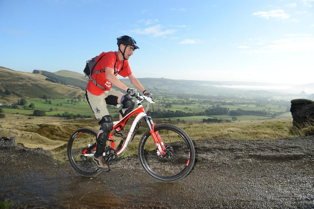 More than 500 people took part in the British Heart Foundation's Peak District Mountain Bike Challenge in 2014, which raised more than £36,000 for the charity.