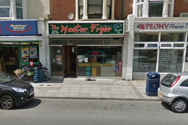 The Master Fryer, North End, has a Google rating of 4.5 with 368 reviews.