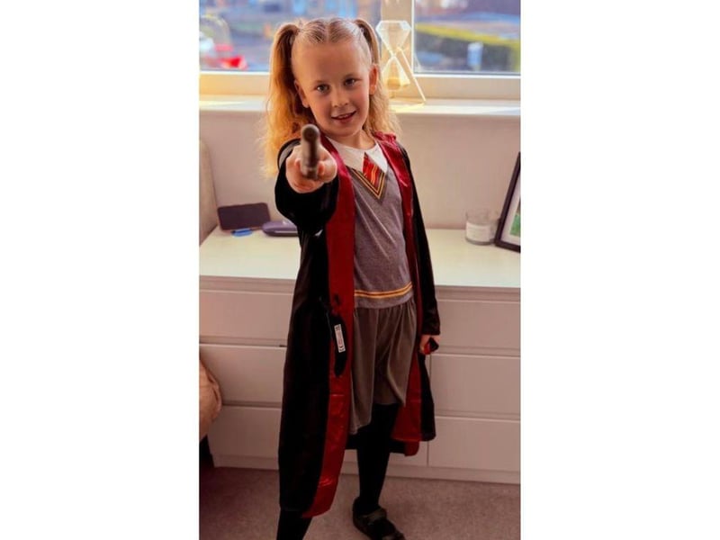 Wands at the ready! This Hermione Granger costume is fab!
