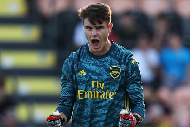 Arsenal youngster James Hillson.  Picture: Jack Thomas/Getty Images