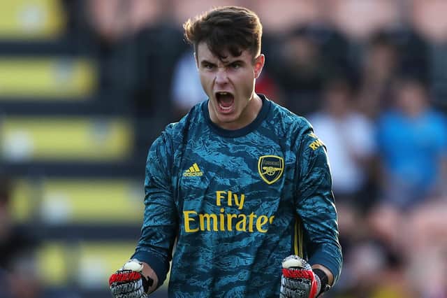 Arsenal youngster James Hillson.  Picture: Jack Thomas/Getty Images