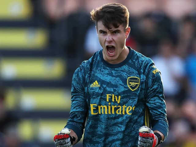 Arsenal youngster James Hillson.  Picture: Jack Thomas/Getty Images