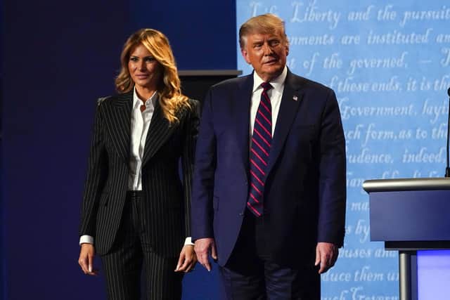 President Donald Trump and first lady Melania Trump have confirmed they have tested positive for coronavirus. 

Photo: Julio Cortez