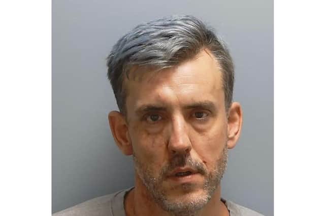 Carl Anthony David Lloyd, 44, who was at HMP Winchester at the time of the sentencing, has been slapped with a five year sentence. Picture: Hampshire and Isle of Wight Constabulary.