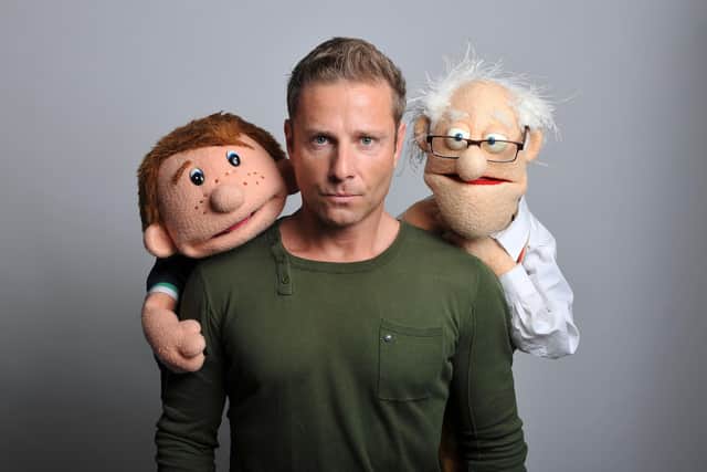 Paul Zerdin has been announced as a headliner at the Catheringtom Comedy Festival. picture by Steve Ullathorne