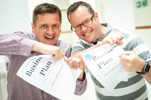 Simon Paine and Alan Donegan, co-founders of PopUp Business School