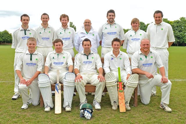 Bedhampton Mariners CC, 2011. Back (from left): Alex Gardner, Simon Hooley, David McFawn, Chris Thomas, Jack Young, Brad Mengham, Martyn Hovey. Front: Ricky Harding, Dan Clark, Stuart Gardner, Ben De Jong, Greg Hoolihan. Picture: Sarah Standing