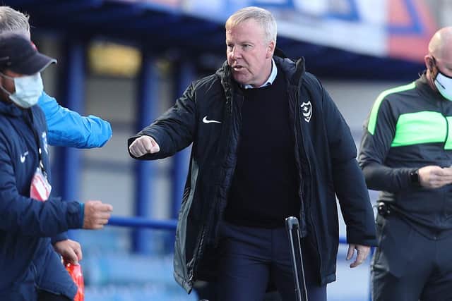 Pompey boss Kenny Jackett. Picture: Joe Pepler