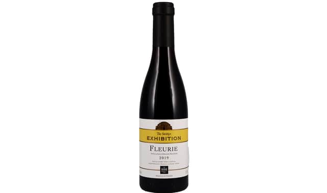 Half bottle of The Society's Exhibition Fleurie 2019