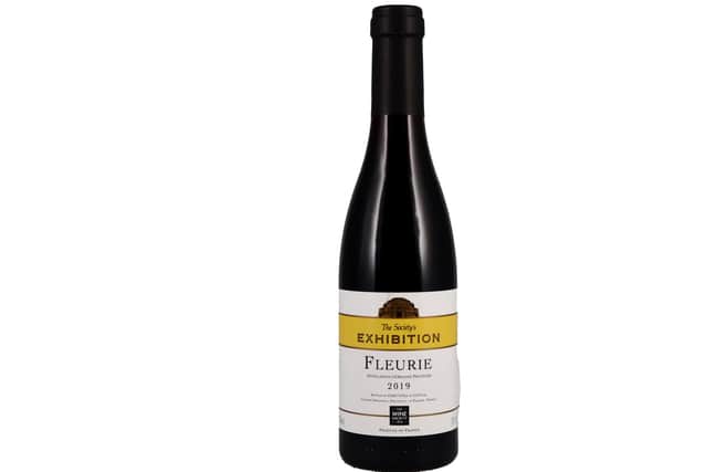 Half bottle of The Society's Exhibition Fleurie 2019