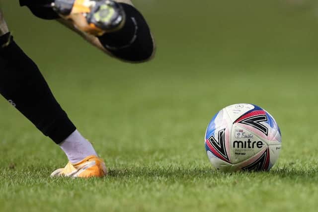 EFL match ball. (Photo by George Wood/Getty Images)