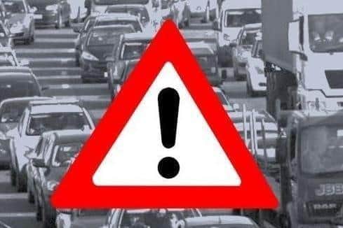 The M1 is closed in both directions between junctions 20-21 (Leicester and Lutterworth) this morning (Tuesday, April 8).