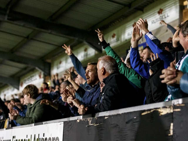 Away attendance: 1,000; Overall attendance: 2,945.