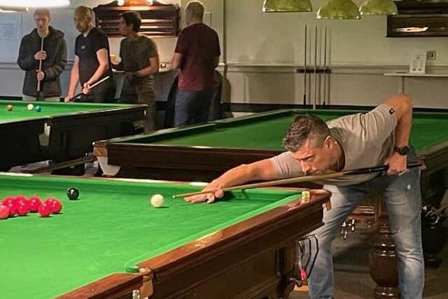 Iain Russell won his game for Craneswater Q