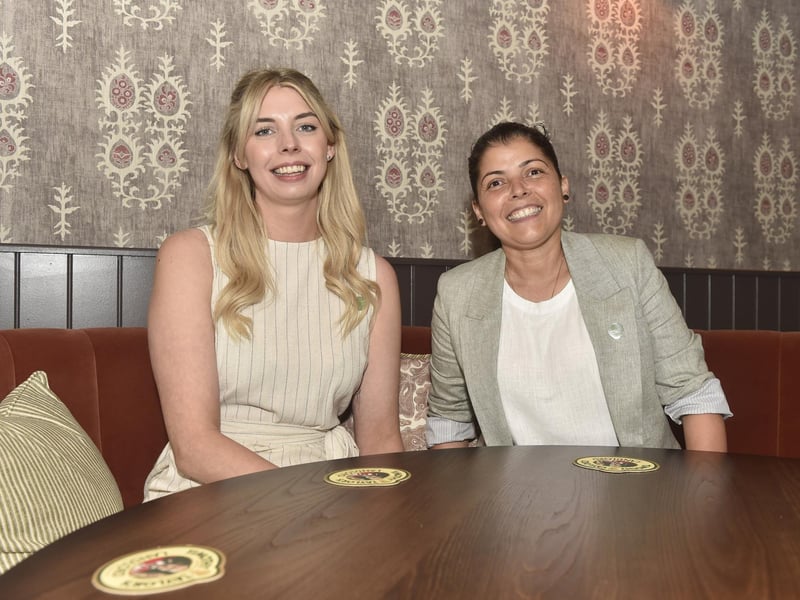 The Ropemaker along the Havant Road in Emsworth, opened on Tuesday, July 23, 2024.Pictured is: (l-r) Saffron Mouland, general manager, and Rita Goncalves, assistant manager. Picture: Sarah Standing (230724-7732)