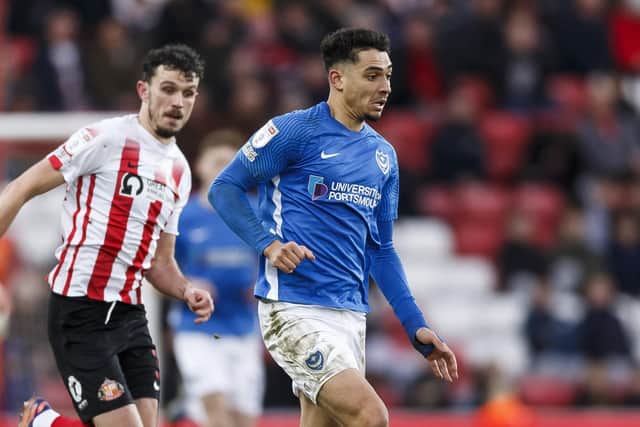 Tyler Walker starts again for Pompey tonight. Picture: Daniel Chesterton/phcimages.com