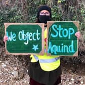 Linda Spence, one of the organisers of the protest on October 10.  Picture: Richard Lemmer