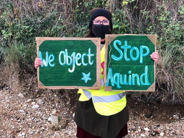 Linda Spence, one of the organisers of the protest on October 10.  Picture: Richard Lemmer