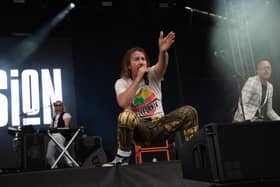 Terrorvision perform on the Common Stage at Victorious in 2021. Picture: Vernon Nash (270821-034) 
Picture: Vernon Nash (270821-034)