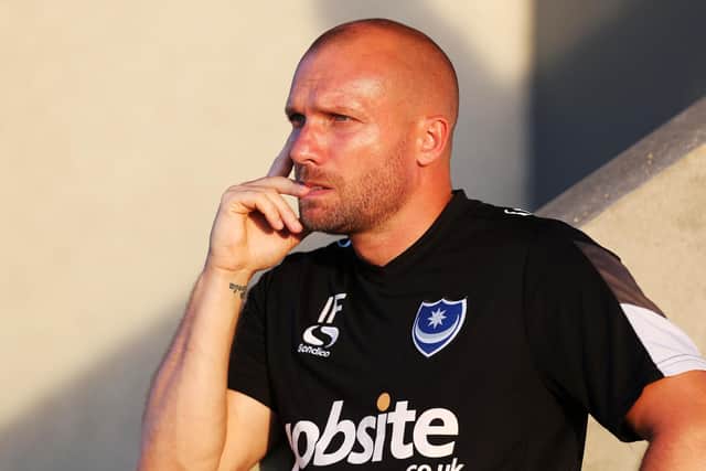 Ian Foster spent 20 months as Pompey's first-team coach before leaving for England in February 2017. Picture: Joe Pepler