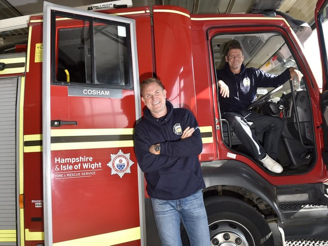 Hampshire firefighters, Stu Vince and Craig Sadler, completed a 3000 mile row across the Atlantic to raise money and awareness for mental health charities.
Picture: Sarah Standing