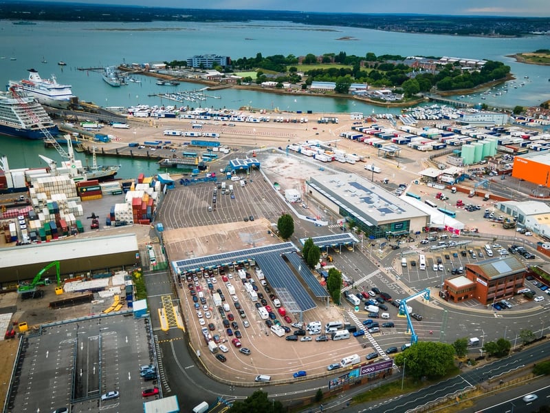 Portsmouth International Port is one of the busiest ports in the UK, and it is a gateway to France, Spain, and the Channel Islands