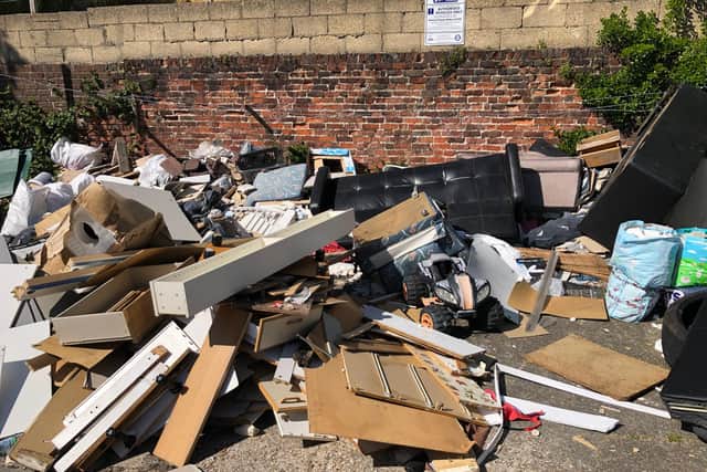 Portsmouth City Council has told one resident that it would take a dozen clearance companies to clear all the waste in one day under lockdown restrictions.