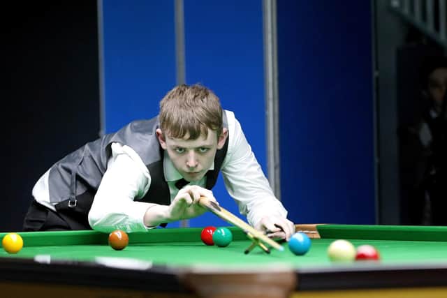Jamie Wilson is in Scottish Open action tomorrow evening