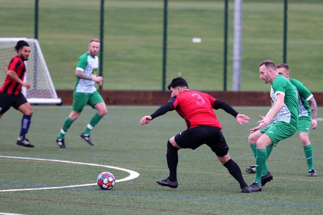 Mob Albion (green/white) v Hamble United Photograph by Sam Stephenson