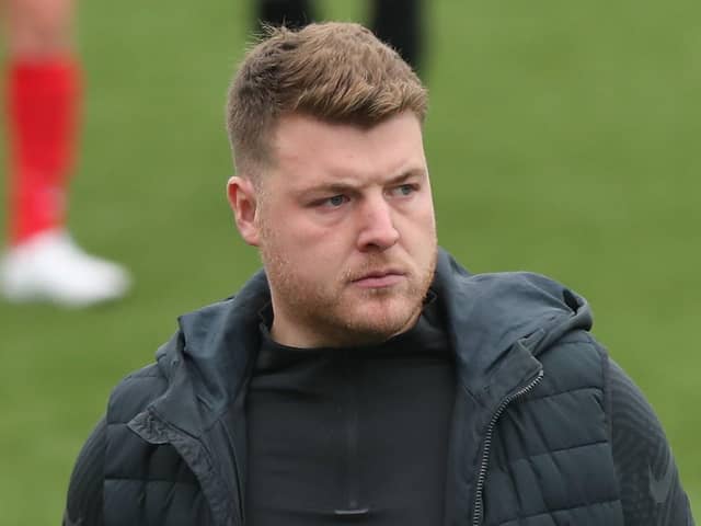 Pompey Women boss Jay Sadler. Picture: Dave Haines