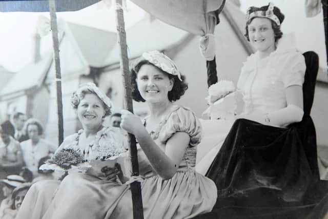 Mary Garland (102) from Emsworth, is known to be the oldest employee that worked for Knight & Lee in Southsea. Pictured is: Copy picture of (right) Mary Garland when she was younger.