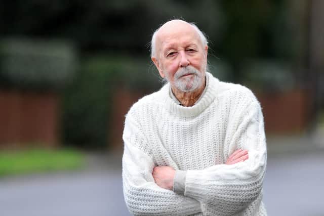 New Year Honours Robin Walton (87) from Hayling Island. Picture: Sarah Standing (281220-107)