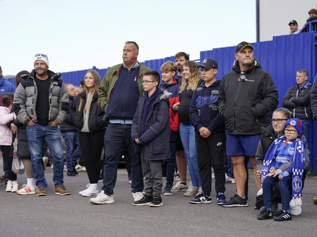41 moving Portsmouth Remembrance Day images with fan and Charlton Athletic drama as faithful returned to Fratton.