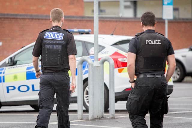 Police arrested a 31-year-old man from the Isle of Wight following the disturbance this morning.

Picture: Habibur Rahman