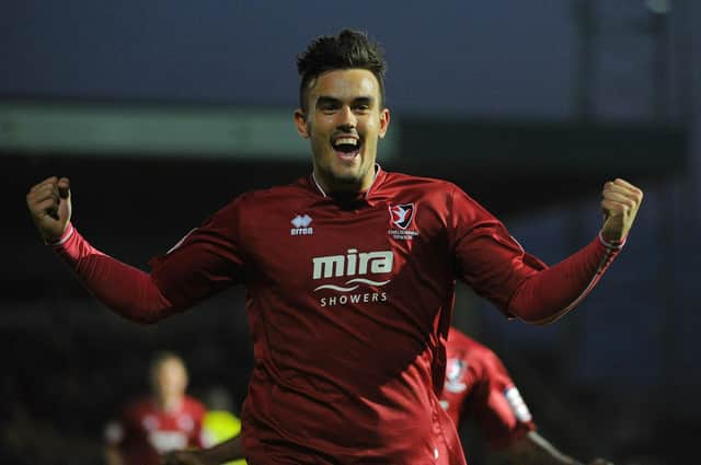 Marlon Pack rebuilt his career at Cheltenham following his summer 2011 release from Pompey. Picture: Andrew Lloyd