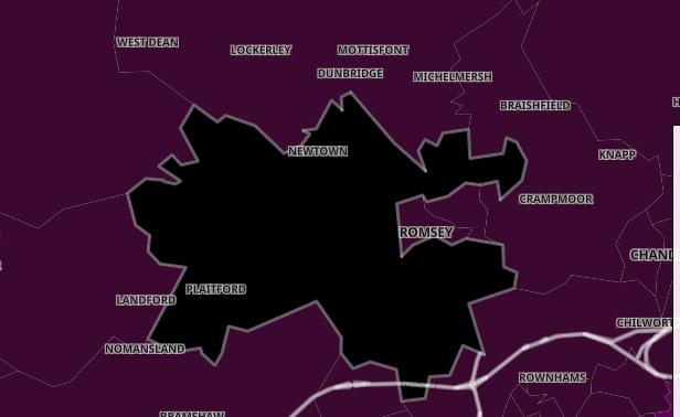 There was a Covid rate of 1,751.4 cases per 100,000 in Abbotswood and West Wellow in the seven days to March 25. Cases were up 7.6 per cent compared to the week before.