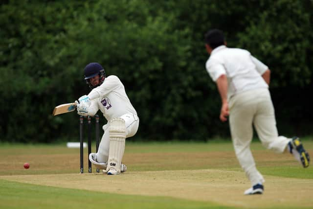 Purbrook's Sean Figgins batting against Gosport Borough
Picture: Chris Moorhouse