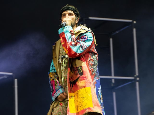 The Isle Of Wight Festival in Seaclose Park 2022. Pictured is: Kasabian. Picture: Emma Terracciano.