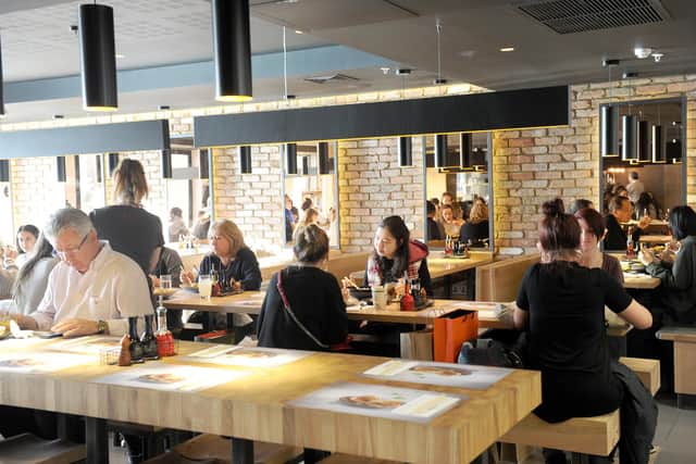 Wagamama in Gunwharf Quays, Portsmouth. Picture: Sarah Standing (161576-3354)