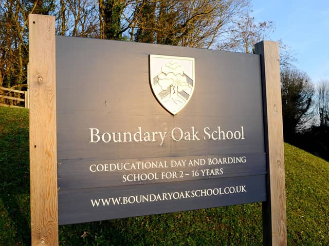 Boundary Oak School in Fareham.

Picture: Sarah Standing (040119-5152)