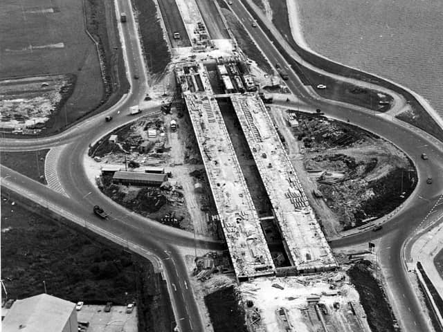 The Eastern Road flyover in May 1979. The News PP1210