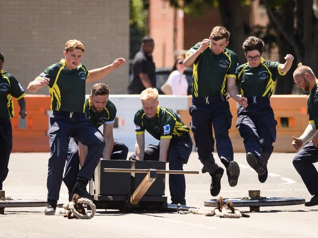 HMS Collingwood FG team