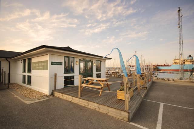 The Boat House Cafe at Gosport Marina 